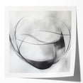 Abstract Art Prints – Minimalist Black and White Modern Wall Decor