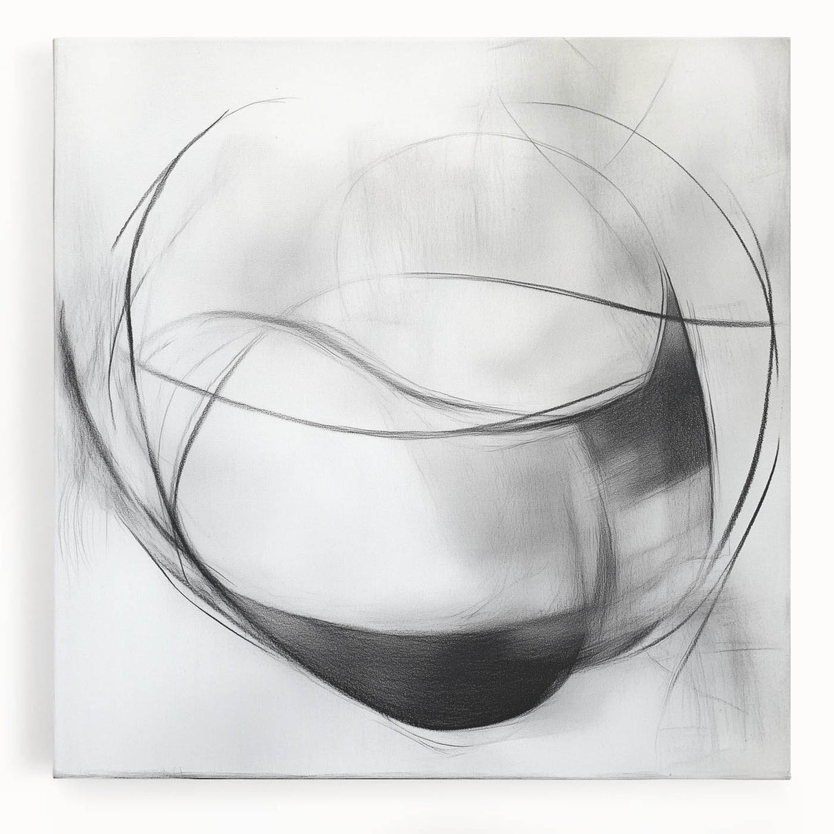 Abstract Art Prints – Minimalist Black and White Modern Wall Decor