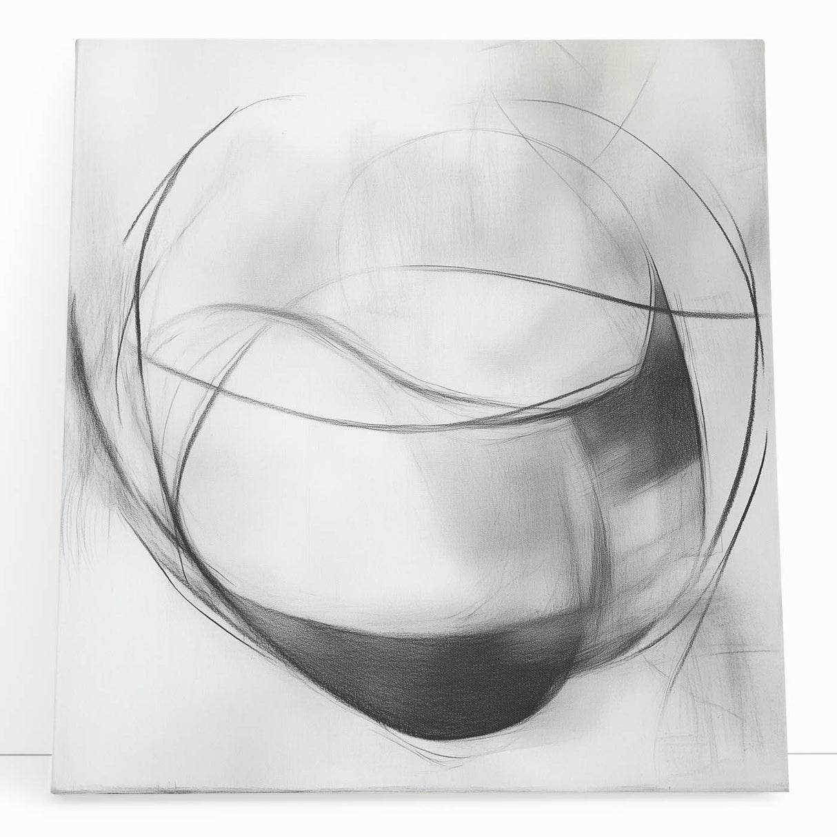 Abstract Art Prints – Minimalist Black and White Modern Wall Decor