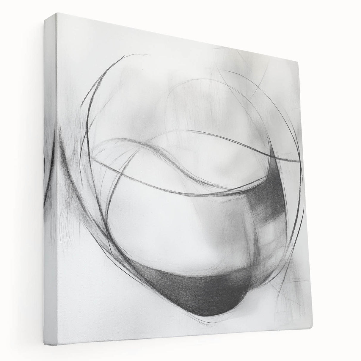 Abstract Art Prints – Minimalist Black and White Modern Wall Decor