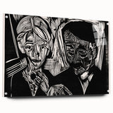 Expressionist Art: The Married Couple Müller | Bold Kirchner Print