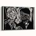 Expressionist Art: The Married Couple Müller | Bold Kirchner Print