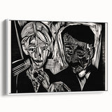 Expressionist Art: The Married Couple Müller | Bold Kirchner Print