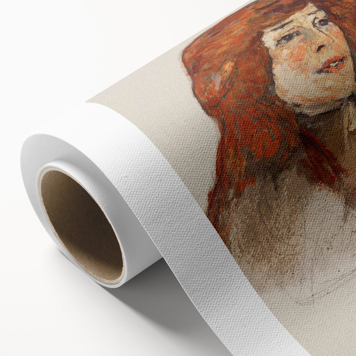 Mme Lili Grenier Portrait - Impressionist Wall Art by Toulouse-Lautrec