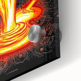 Pearl Jam Concert Poster - Retro Rock Art for Fans