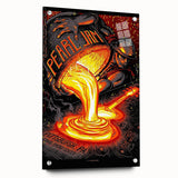 Pearl Jam Concert Poster - Retro Rock Art for Fans
