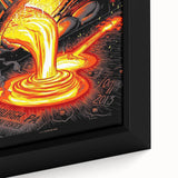 Pearl Jam Concert Poster - Retro Rock Art for Fans