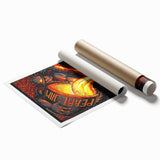 Pearl Jam Concert Poster - Retro Rock Art for Fans