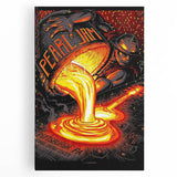 Pearl Jam Concert Poster - Retro Rock Art for Fans