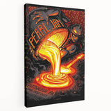 Pearl Jam Concert Poster - Retro Rock Art for Fans