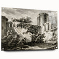 Detailed Art Realism: Ruins of Château de Botwel Realism Wall Art