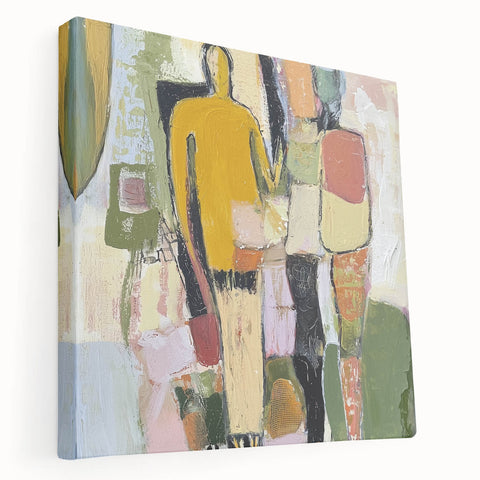 Contemporary Abstract Wall Art – Large Canvas for Living Room