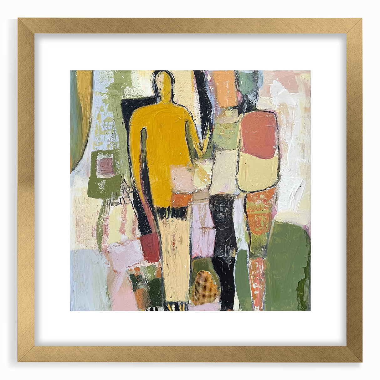 Contemporary Abstract Wall Art – Large Canvas for Living Room