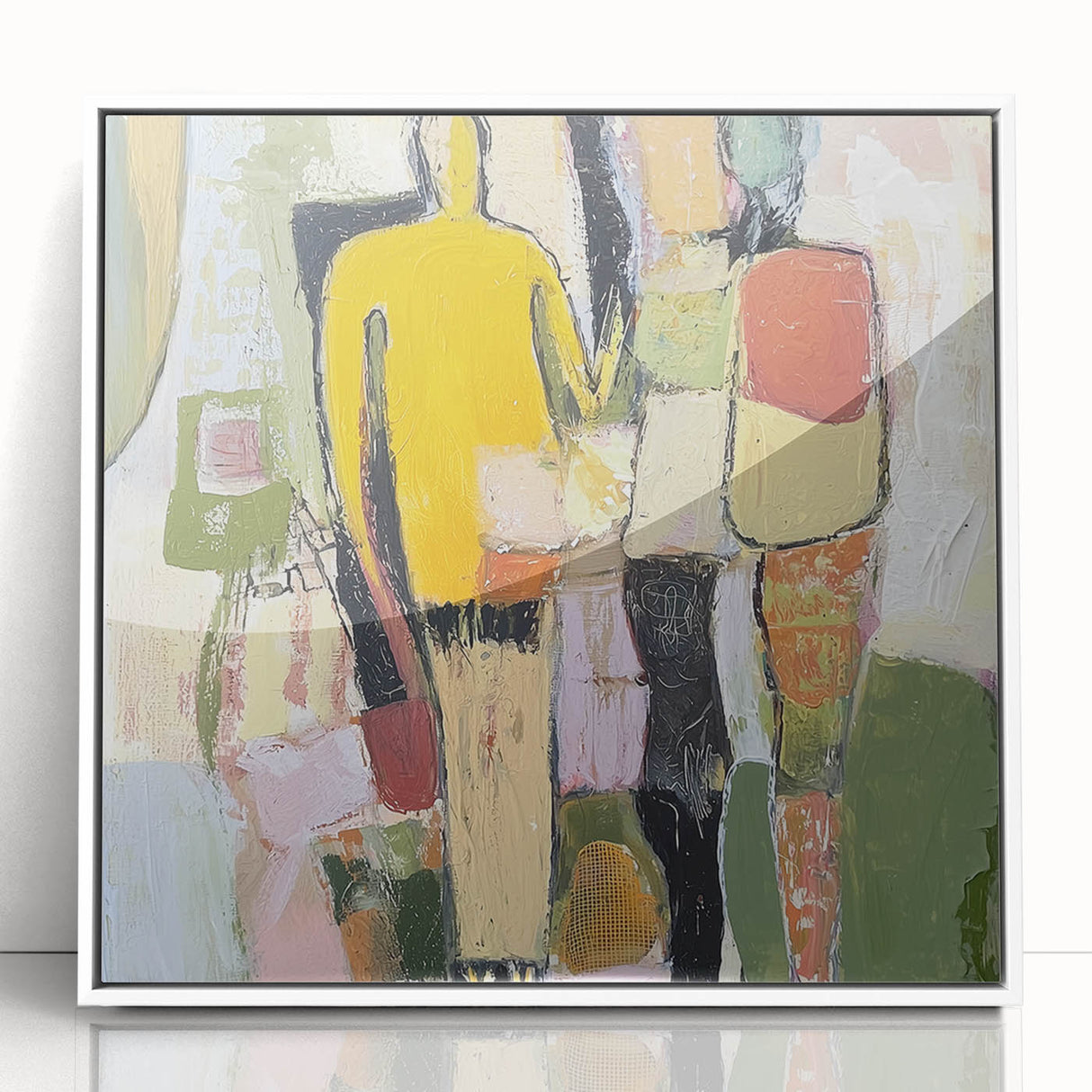 Contemporary Abstract Wall Art – Large Canvas for Living Room
