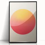 Framed abstract minimalist wall art in black acrylic, showcasing geometric patterns and sleek lines, perfect for modern home decor.