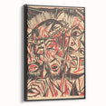 Expressionist Art: The Mocking of Christ | Powerful Otto Lange Print