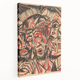 Expressionist Art: The Mocking of Christ | Powerful Otto Lange Print
