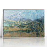 Impressionist Landscape Wall Art - Mont Sainte-Victoire by Cézanne