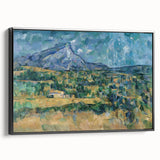 Impressionist Landscape Wall Art - Mont Sainte-Victoire by Cézanne