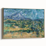 Impressionist Landscape Wall Art - Mont Sainte-Victoire by Cézanne