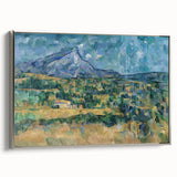 Impressionist Landscape Wall Art - Mont Sainte-Victoire by Cézanne