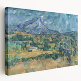 Impressionist Landscape Wall Art - Mont Sainte-Victoire by Cézanne