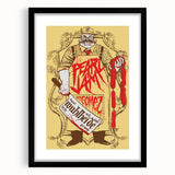 Pearl Jam Concert Poster - Retro Rock Art with Bold Graphics