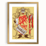 Pearl Jam Concert Poster - Retro Rock Art with Bold Graphics