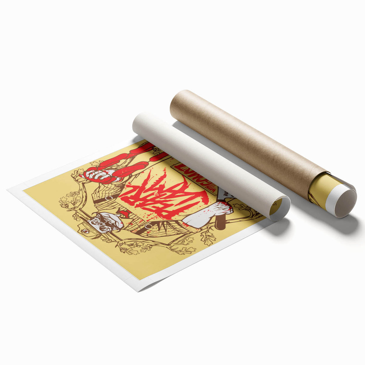 Pearl Jam Concert Poster - Retro Rock Art with Bold Graphics