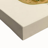 Detailed Art Realism: Botanical Pear Illustration Realism Wall Art Canvas