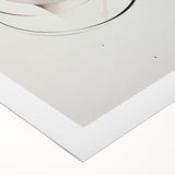 Elegant Dining Room Art Prints – Monochrome Abstract Portrait