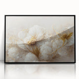 Large Floral Canvas Wall Art – Modern Living Room Décor
