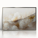 Large Floral Canvas Wall Art – Modern Living Room Décor