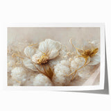 Large Floral Canvas Wall Art – Modern Living Room Décor