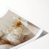 Large Floral Canvas Wall Art – Modern Living Room Décor