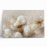 Large Floral Canvas Wall Art – Modern Living Room Décor