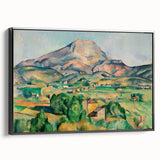 French Impressionist Landscape Art - Mont Sainte-Victoire by Cézanne