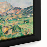 French Impressionist Landscape Art - Mont Sainte-Victoire by Cézanne