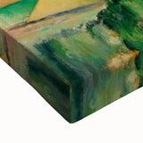 French Impressionist Landscape Art - Mont Sainte-Victoire by Cézanne