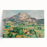 French Impressionist Landscape Art - Mont Sainte-Victoire by Cézanne
