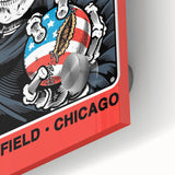 Pearl Jam Concert Poster - Retro Rock Art with Bold Design