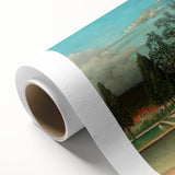 Realism Art Canvas: Serene Landscape of Quai d'Asnières Wall Art