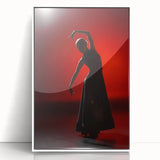 Passion in Shadow – Emotional Wall Art in Silhouette Photography