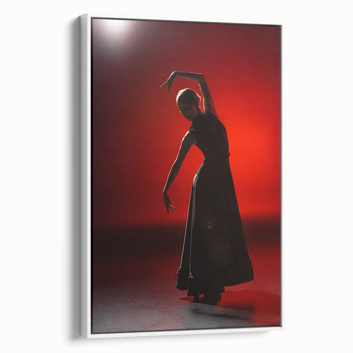 Passion in Shadow – Emotional Wall Art in Silhouette Photography