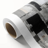 Geometric Black and White Abstract Bedroom Wall Art – Framed & Canvas