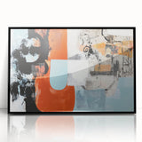 Modern Office Art - Abstract Corporate Wall Decor Canvas Print