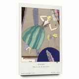 Stylish Art Deco Wall Art - Mirage Fashion Illustration Print