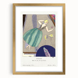 Stylish Art Deco Wall Art - Mirage Fashion Illustration Print