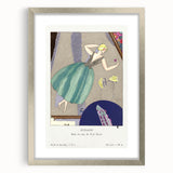 Stylish Art Deco Wall Art - Mirage Fashion Illustration Print