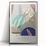 Stylish Art Deco Wall Art - Mirage Fashion Illustration Print
